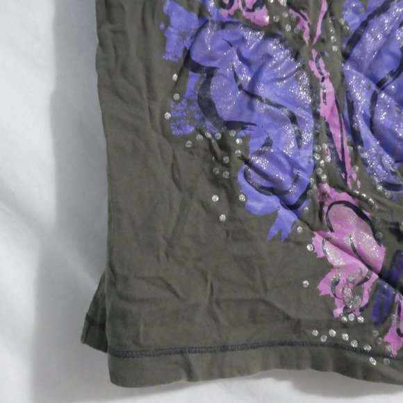 TANGERINE | size 10 | Butterfly Print Tee / T-Shirt | NWOT - Picture 7 of 13